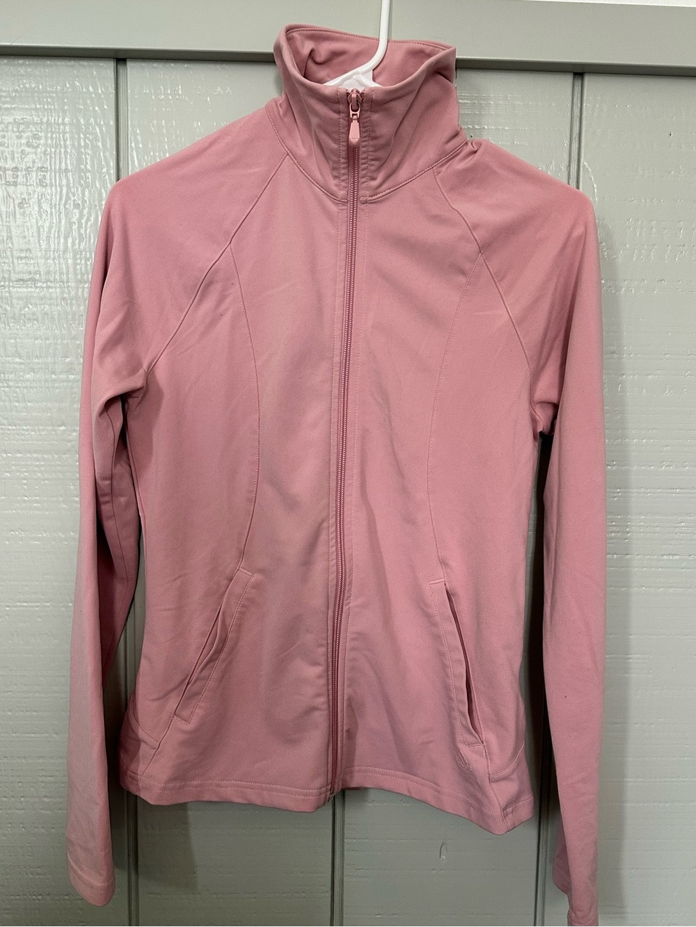 adidas Women's Pink Full-Zip Jacket